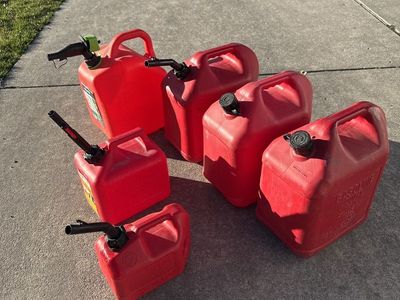 Gas Cans $5.00 to $16.00