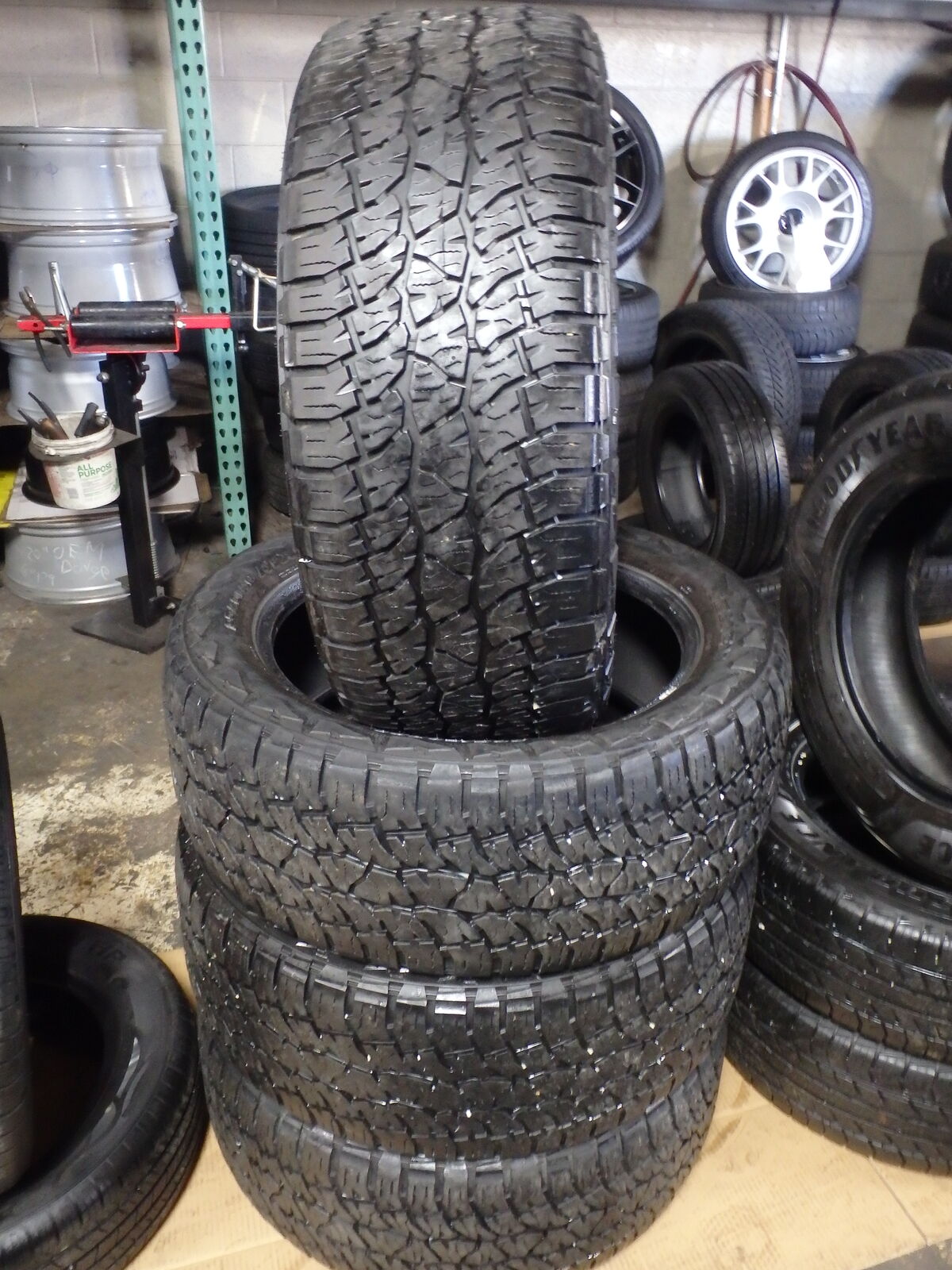 265/50R20 NEXEN ROADIAN ATX SET OF USED TIRES