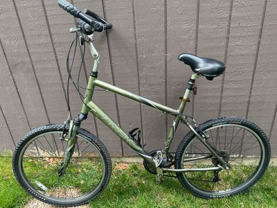 Trek Navigator 300 Comfort Hybrid Bike - Green