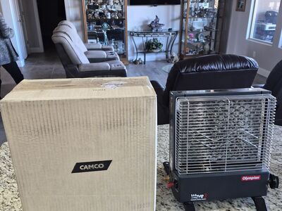 Camco Olympian Wave-3 Portable Catalytic Safety Heater