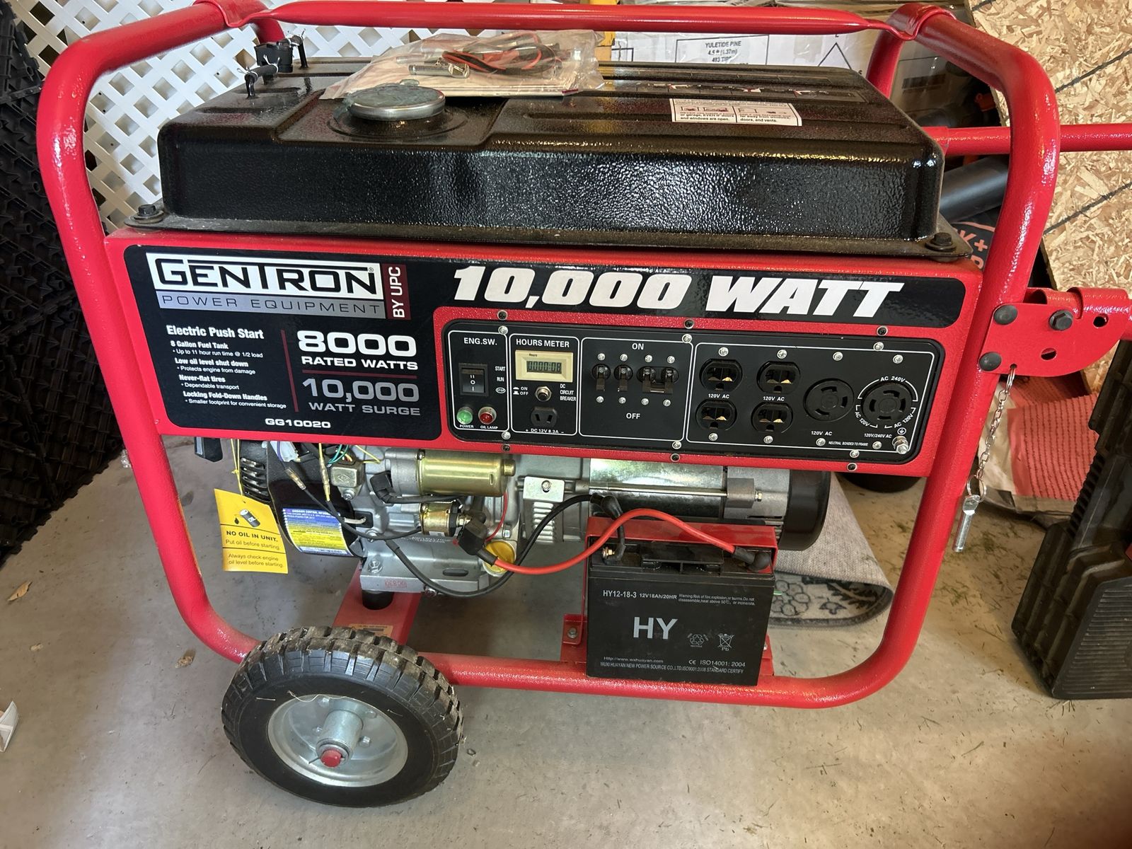 New Generator 10,000 watt