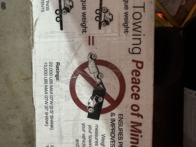 Weigh Safe 15000 8” drop 9” rise for 2” receiver