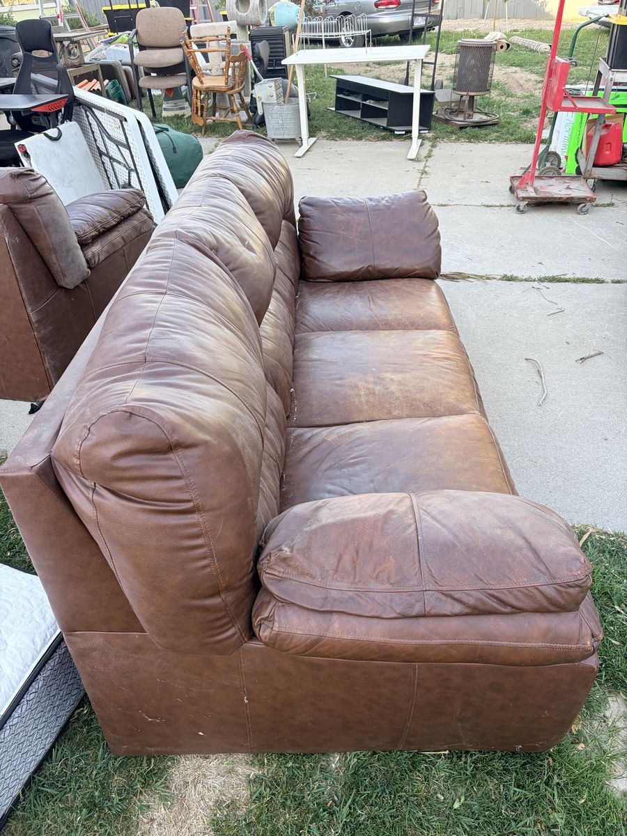 Sofa and love seat