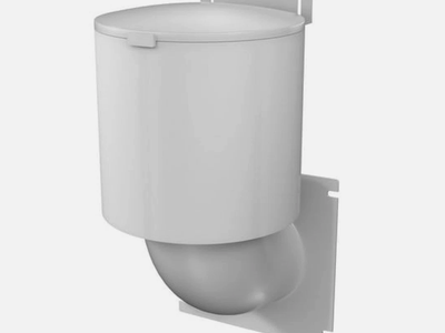 4" Dryer Vent Cover Outdoor UV Resistant Energy Saving Pest Proof Vent Hood Seal