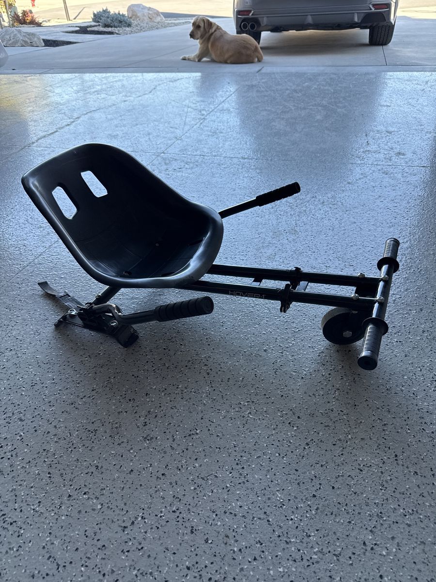 Hover-1 Buggy Attachment for Hoverboards - Black, Adjustable Frame