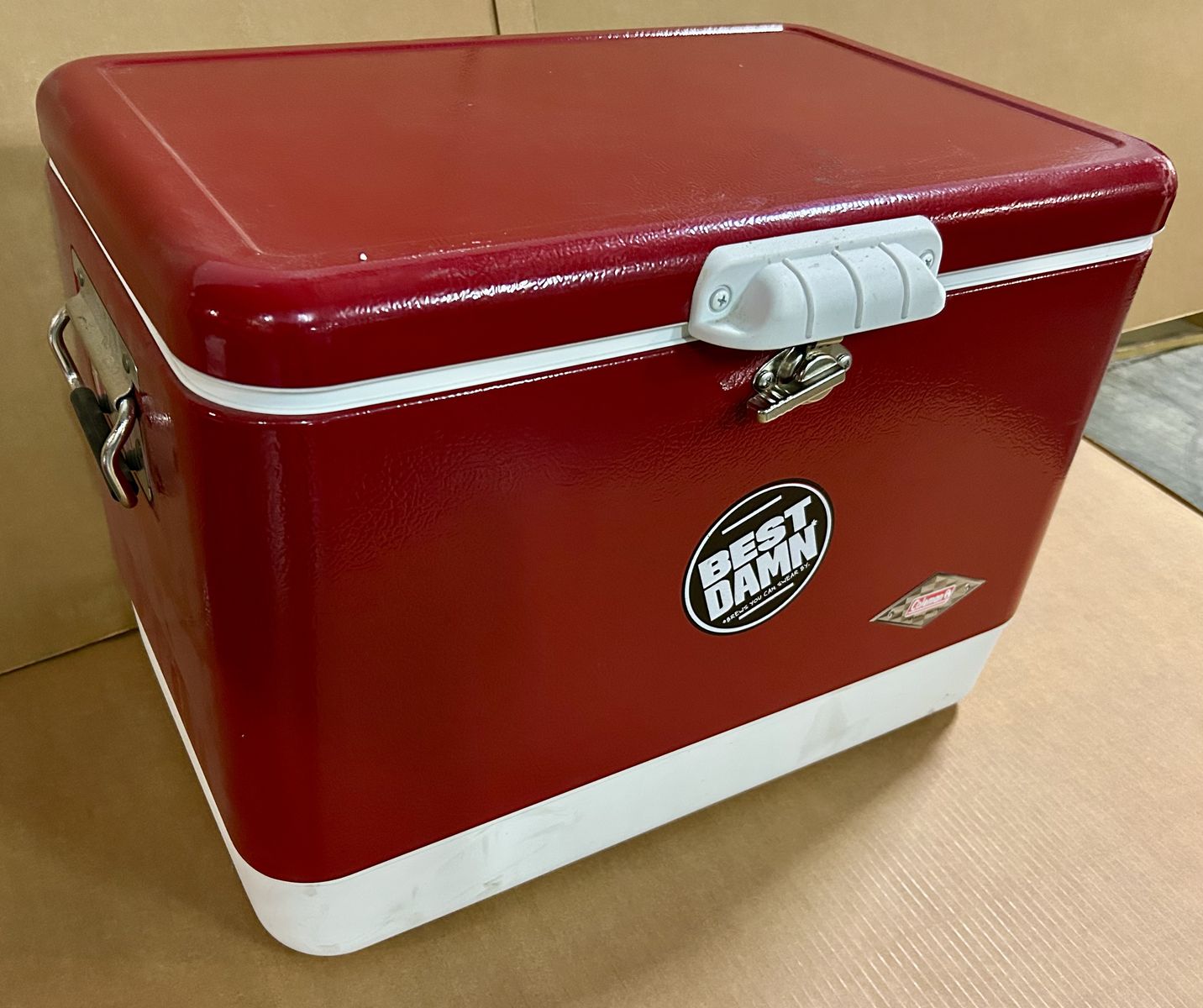 Vintage coleman ice cooler 54 QT