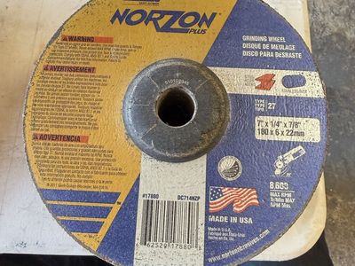 Norton Depressed Center Grinding Wheel