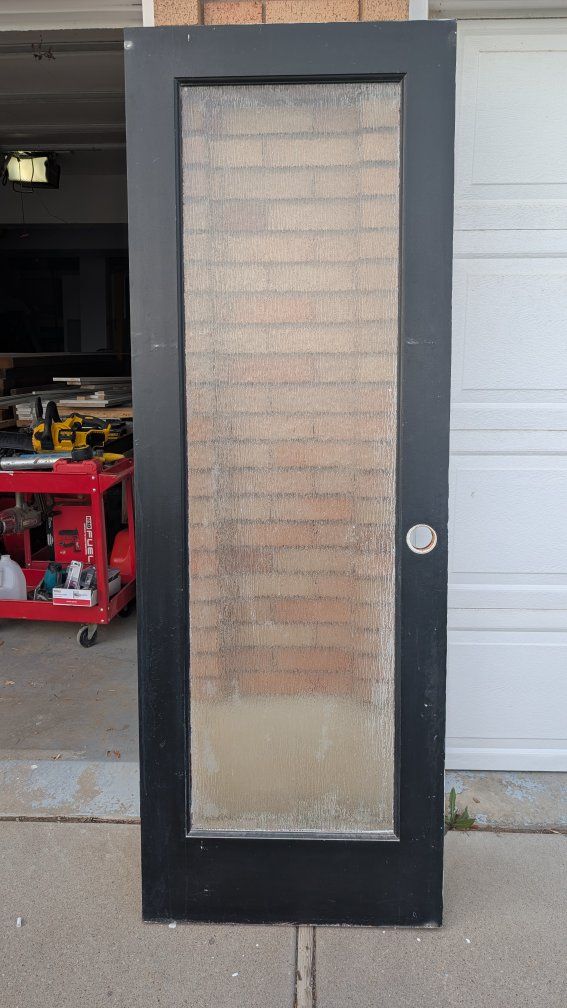 Antique Interior Door Slab - Solid Wood