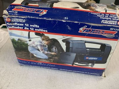Campbell Hausfeld RP1200 12-Volt Portable Tire Inflator/Air Compressor