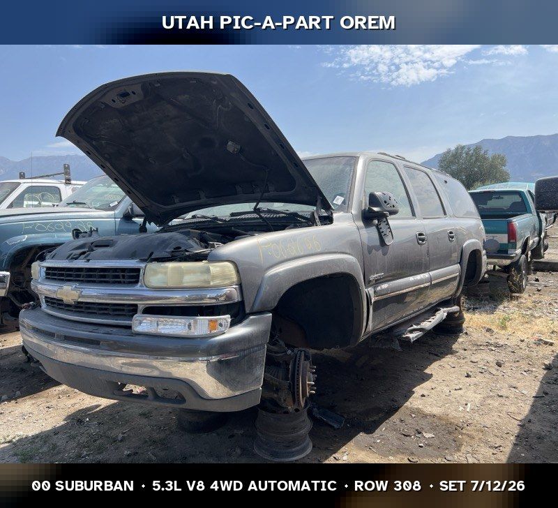 2000 Chevrolet Suburban GMT800 Parts - UTPAP Orem