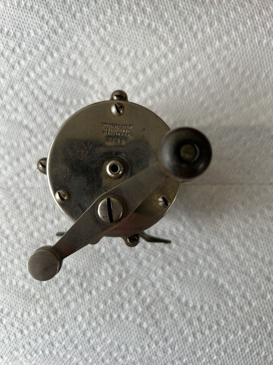 Fishing Reel, Vintage Winchester Trade Mark Made in U.S.A.  No. 2644