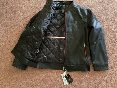Ferrari F-Collections Soft Leather Bomber Jacket M2011S