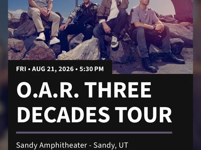 O.A.R. Three Decades Tour Tickets - Sandy Amphitheater - Aug 21, 2026