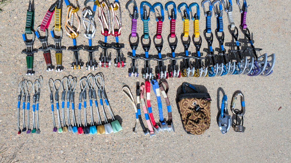 Complete Trad Climbing Rack & Sport Gear Package | Double Rack | BD, DMM, CAMP, Petzl | $1,200 OBO