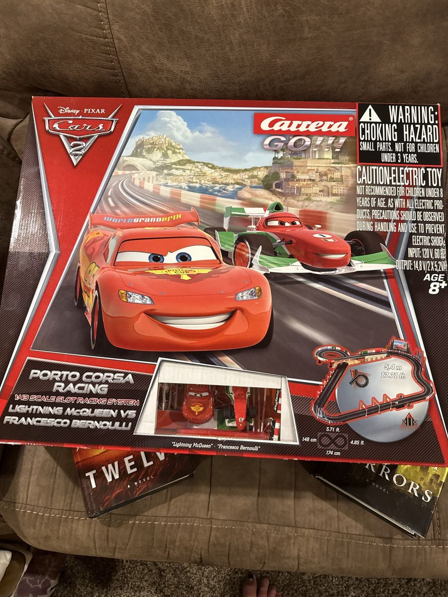 Carrera GO!!! Disney Pixar Cars 2 Porto Corsa Racing 1:43 Scale Slot Car Set