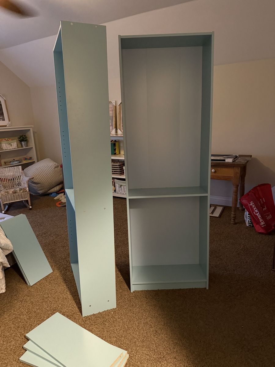 2 Adjustable Bookshelves