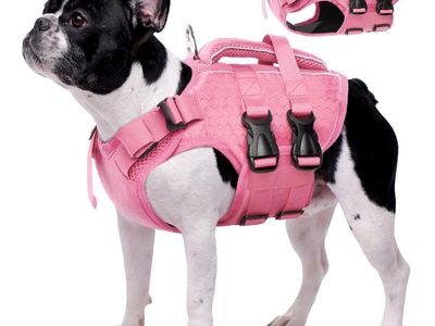 Kuoser Dog Life Jacket, High Flotation Dog Life Vest for Swimming Boating