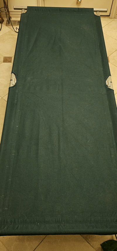 Camping Cot Canvas 83"×31"