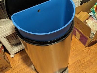 SimpleHuman 45L garbage can