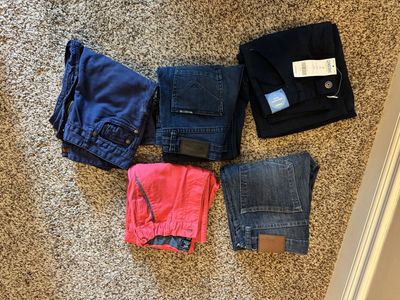 Lot of 5 Boys Pants - all size 10. Great brands: Hudson, 7 For All Mankind, GapKids, Weatherproof Vintage, Gymboree