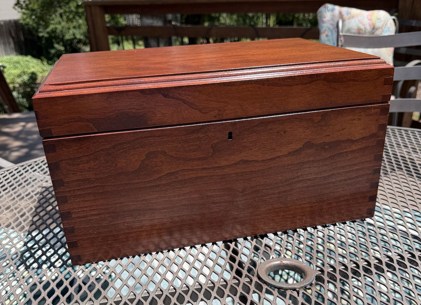 Humidor, cherrywood