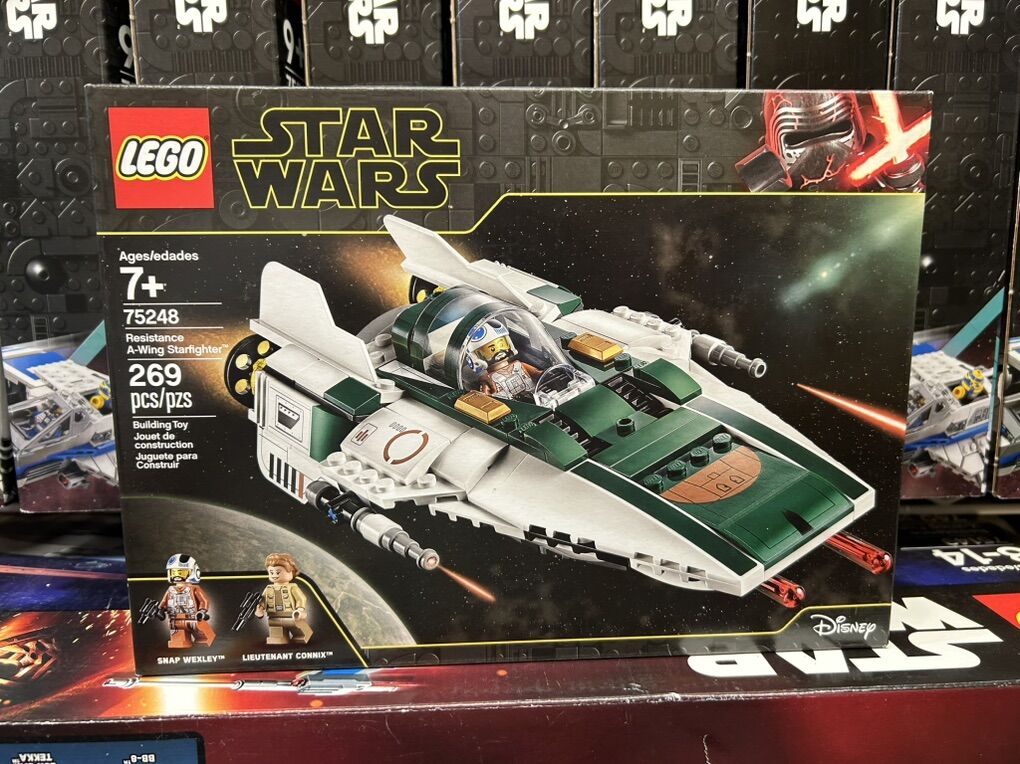 LEGO Star Wars Resistance A-Wing Starfighter NEW