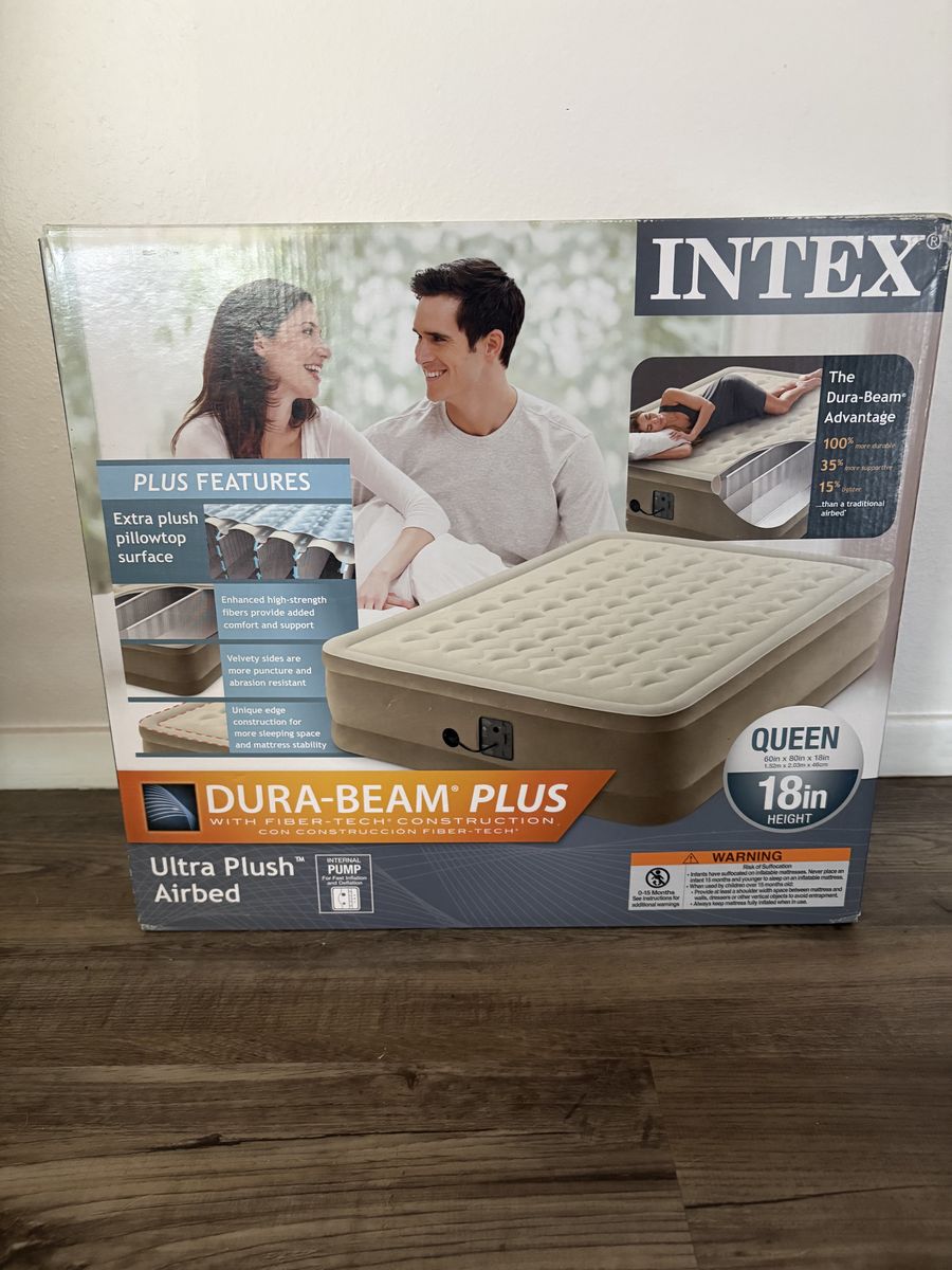 Ultra plush queen airbed - NEW, never opened box