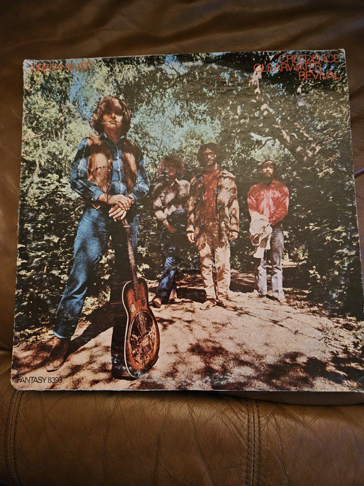 Creedence Clearwater Revival - Green River Vinyl LP Album, Fantasy 8393, Stereo, Classic Rock