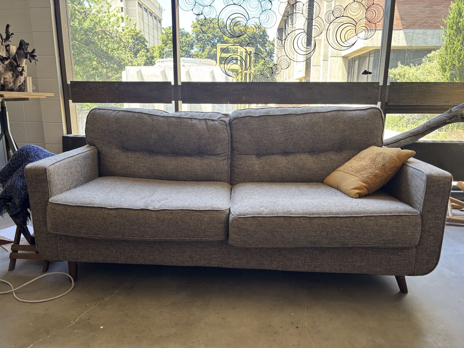 Mid century modern couch