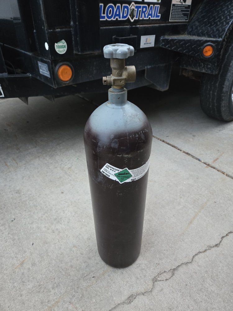 40 cft mixed welding gas cylinder