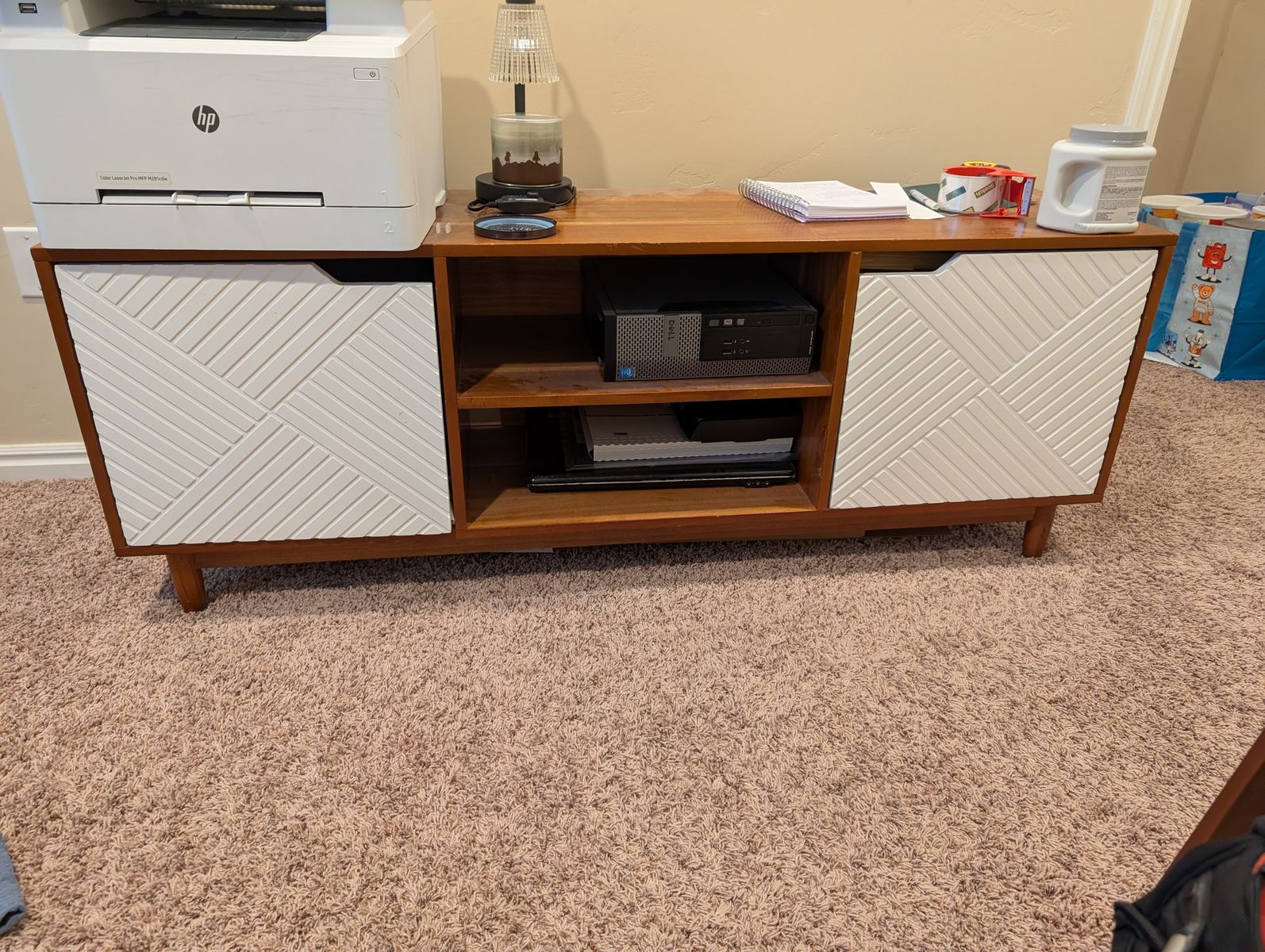 Mid-century Modern Style TV stand console