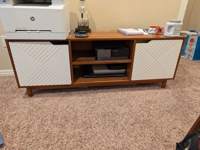 Mid-century Modern Style TV stand console