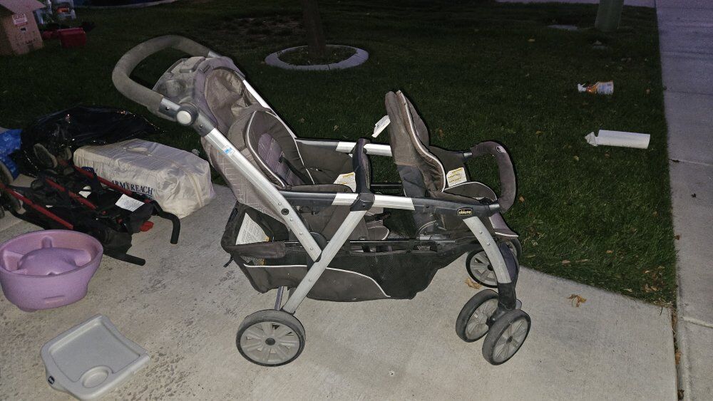 Chicco Cortina Double Stroller.