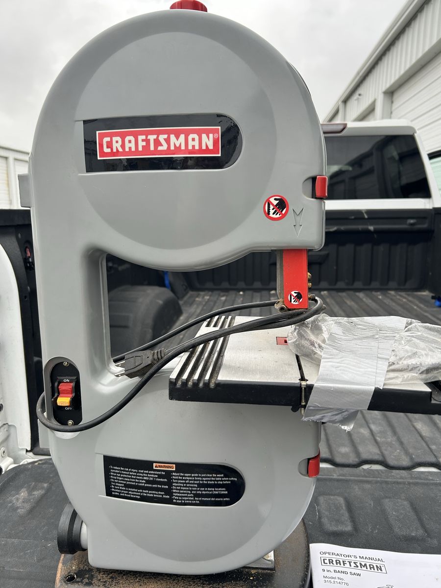Craftsman 9" Band Saw