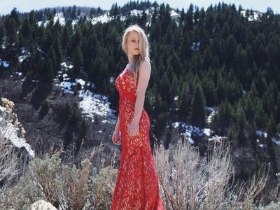 Lace Red Homecoming Dress