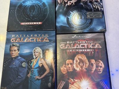 Battlestar Galactica DVD Lot: Seasons 2.0, 2.5, Razor Unrated, and The Miniseries Widescreen