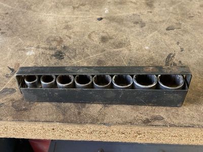 Vintage Craftsman 12 point socket set