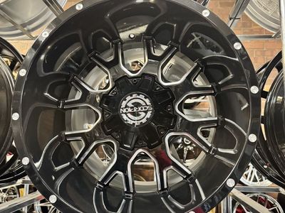 Scorpion SC-19 Black & Milled Off-Road Wheel brand new set of 4. 20x12