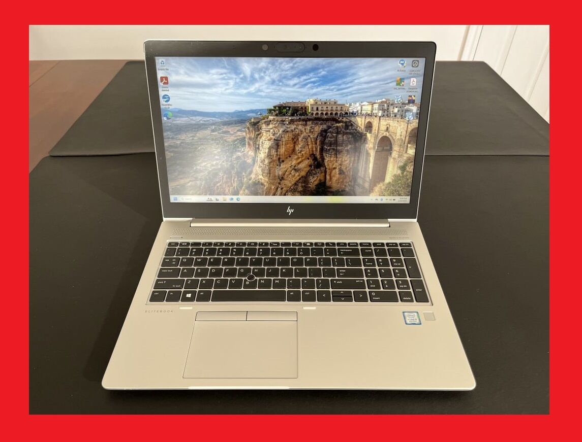 15.6'' HP i5-8365U @4.1GHz 256GB SSD 16GB 1080P Screen EliteBook 850 G6 Windows 11 Laptop Computer