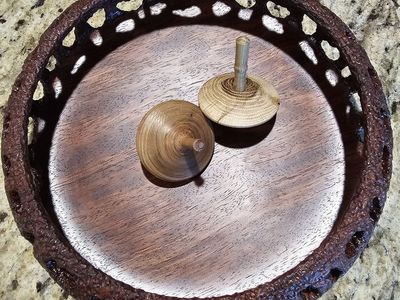 Wood-turned Tops