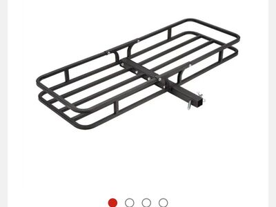 Cargo Carrier Hitch Mounted