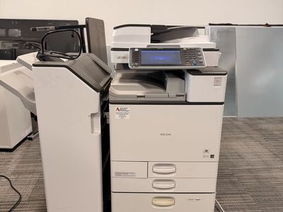 Ricoh MP C3003 Color Office Copier/Printer/Scanner — Finisher, 11x17 Tray