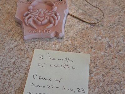 Clay zodiac wall hangings