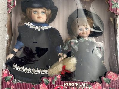 Vintage Porcelain Doll