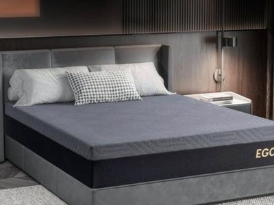 EGO Hybrid Mattress - KingSize, Medium Firmness for Optimal Comfort and Support