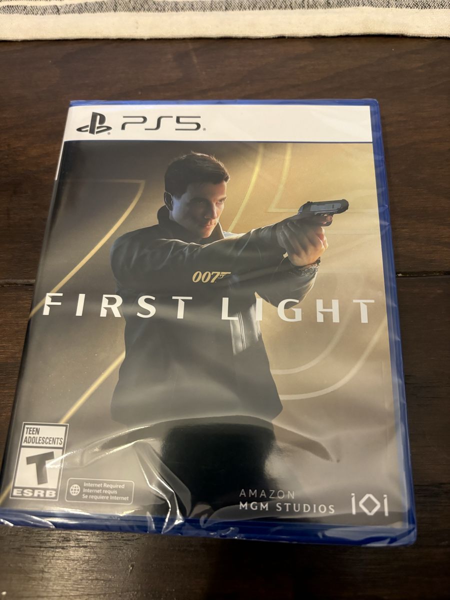 007 First Light PS5 PlayStation 5 Video Game - Brand New, Sealed