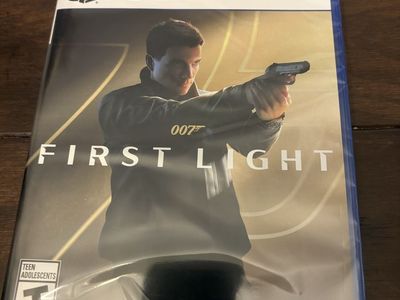007 First Light PS5 PlayStation 5 Video Game - Brand New, Sealed