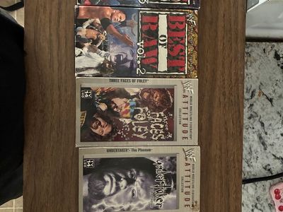 WWE vhs movies