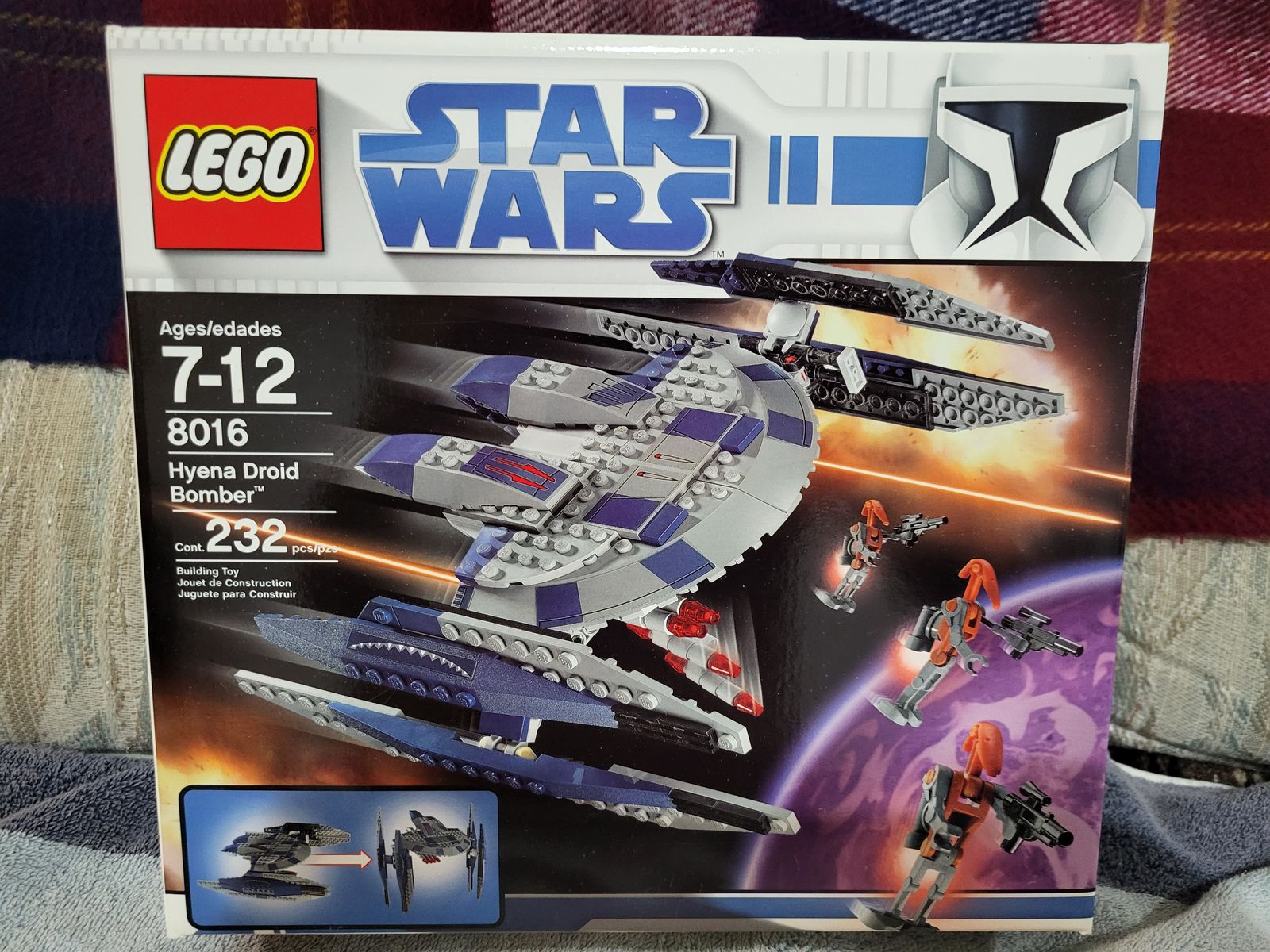 LEGO STAR WARS  HYENA DROID BOMBER   2009 ISSUE