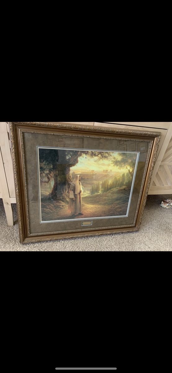 Greg Olson LE print of Christ Bethlehem, LG